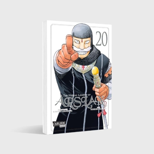 Buchcover und Innenansicht für das Buch: Arslan Senki