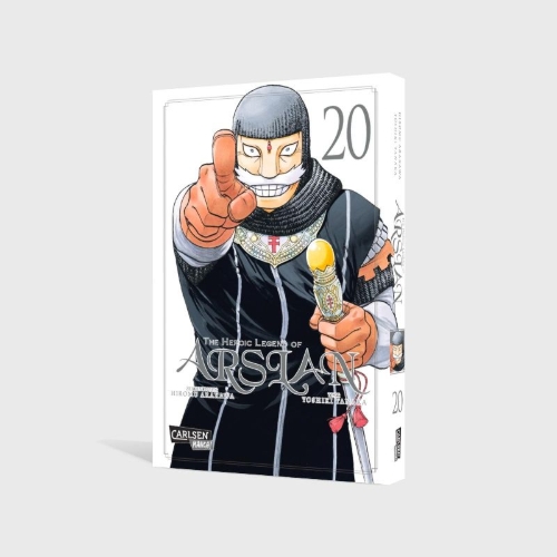 Buchcover und Innenansicht für das Buch: Arslan Senki