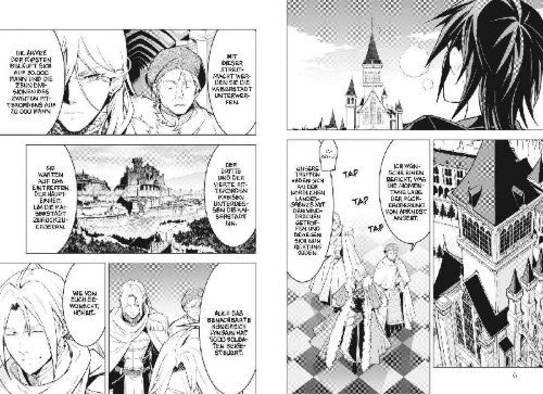 Buchcover und Innenansicht für das Buch: Koko wa Ore ni Makasete Saki ni Ike to Itte kara 10-nen ga Tattara Densetsu ni Natte Ita.