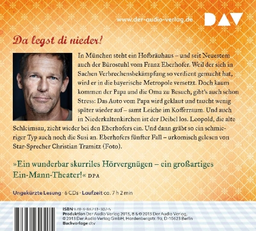 Buchcover und Innenansicht für das Buch: Sauerkrautkoma. Der 5. Fall für den Eberhofer. Ein Provinzkrimi