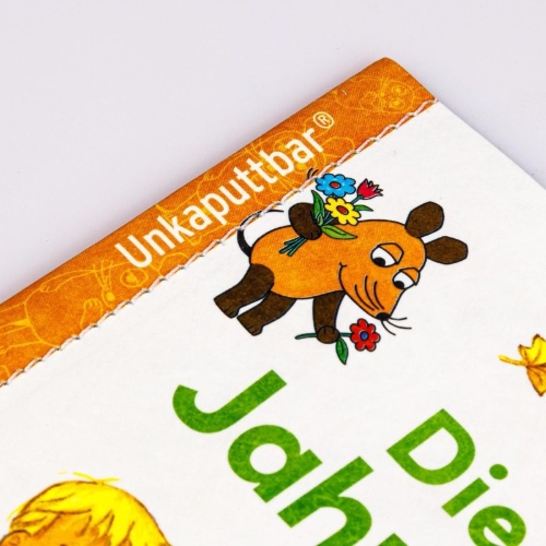 Buchcover und Innenansicht für das Buch: Unkaputtbar: Frag doch mal die Maus: Die Jahreszeiten