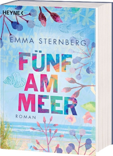 Buchcover und Innenansicht für das Buch: Fünf am Meer