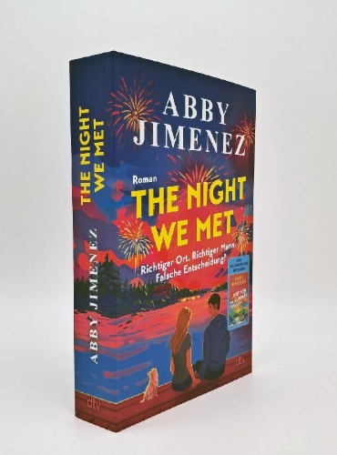 Buchcover und Innenansicht für das Buch: The Night We Met
