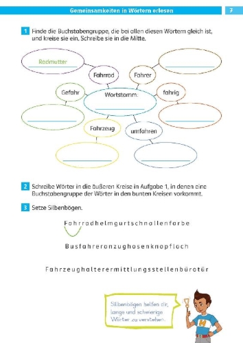 Buchcover und Innenansicht für das Buch: Die Deutsch-Helden: Lesen und verstehen 4. Klasse
