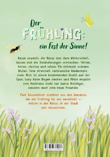 Buchcover und Innenansicht für das Buch: Augen auf, der Frühling kommt!