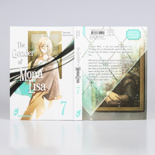 Buchcover und Innenansicht für das Buch: Seibetsu "Mona Lisa" no Kimi he.