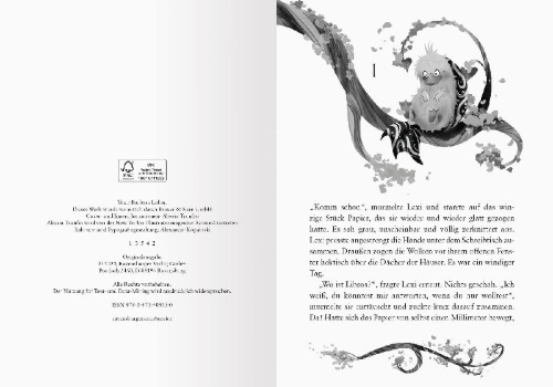 Buchcover und Innenansicht für das Buch: Wishkeeper, Band 3 - In der Eiswelt von Eterna