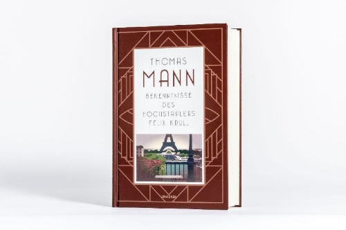 Buchcover und Innenansicht für das Buch: Bekenntnisse des Hochstaplers Felix Krull