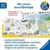 Buchcover und Innenansicht für das Buch: Wieso? Weshalb? Warum?: Mein erster Europa-Atlas