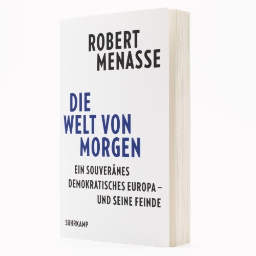 Buchcover und Innenansicht für das Buch: Die Welt von morgen