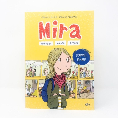 Buchcover und Innenansicht für das Buch: Mira - #familie #leben #chaos