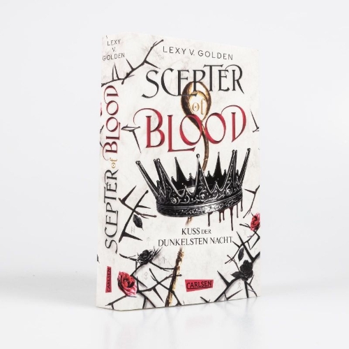 Buchcover und Innenansicht für das Buch: Scepter of Blood. Kuss der dunkelsten Nacht (Scepter of Blood 1)