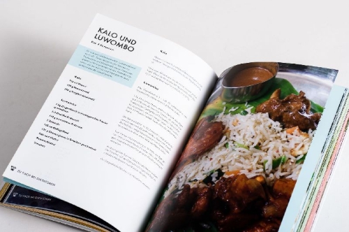 Buchcover und Innenansicht für das Buch: Dictator's Dinners
