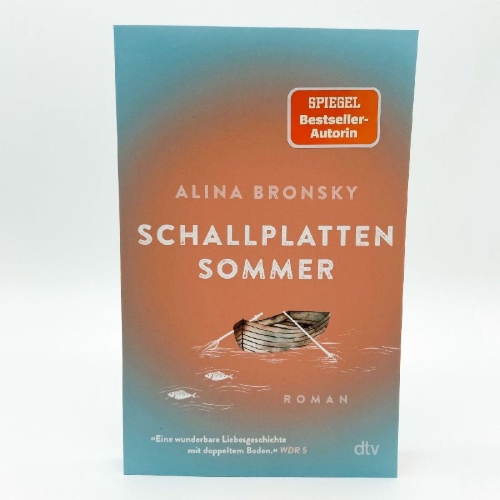 Buchcover und Innenansicht für das Buch: Schallplattensommer