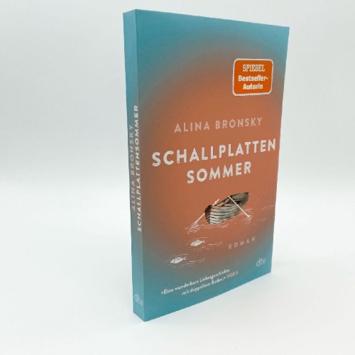 Buchcover und Innenansicht für das Buch: Schallplattensommer