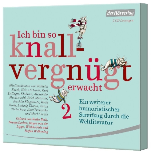 Buchcover und Innenansicht für das Buch: Ich bin so knallvergnügt erwacht 2