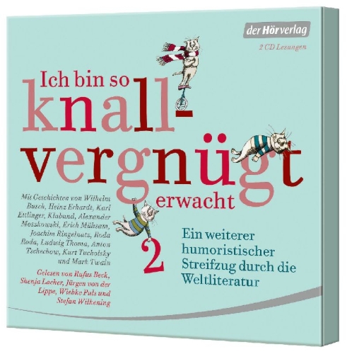 Buchcover und Innenansicht für das Buch: Ich bin so knallvergnügt erwacht 2