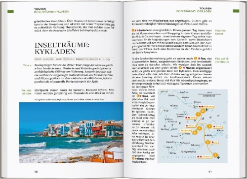 Buchcover und Innenansicht für das Buch: Baedeker Reiseführer Griechenland