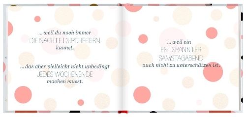 Buchcover und Innenansicht für das Buch: 30 ist einfach fabelhaft