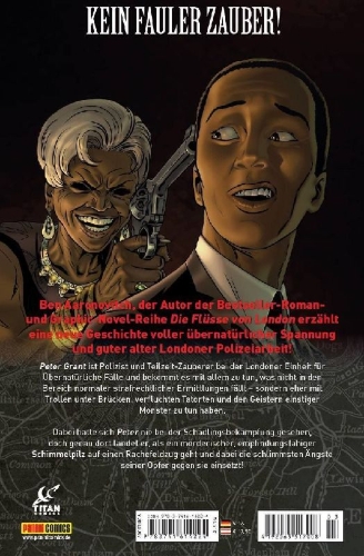 Buchcover und Innenansicht für das Buch: River of London: Black Mould