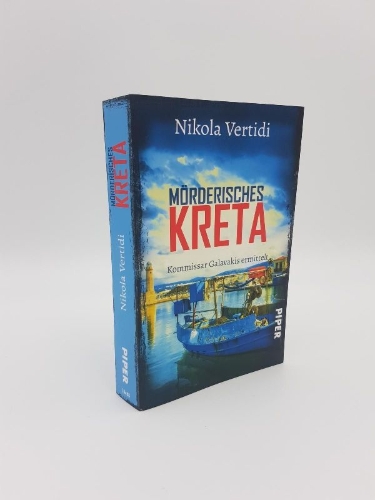 Buchcover und Innenansicht für das Buch: Mörderisches Kreta