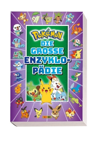 Buchcover und Innenansicht für das Buch: Pokémon Super Extra Deluxe Essential Handbook