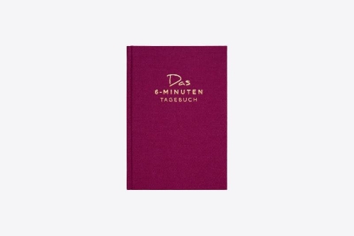 Buchcover und Innenansicht für das Buch: Das 6-Minuten-Tagebuch (madeira)