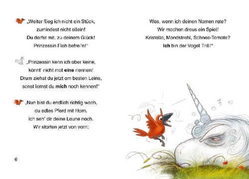 Buchcover und Innenansicht für das Buch: Kurt. Nein, ich will kein Einhorn sein!