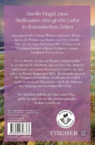 Buchcover und Innenansicht für das Buch: Sturmjahre 01. Ein Gefühl von Unendlichkeit
