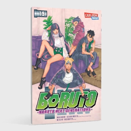 Buchcover und Innenansicht für das Buch: Boruto: Naruto next Generations