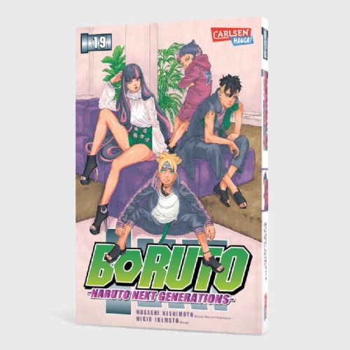 Buchcover und Innenansicht für das Buch: Boruto: Naruto next Generations