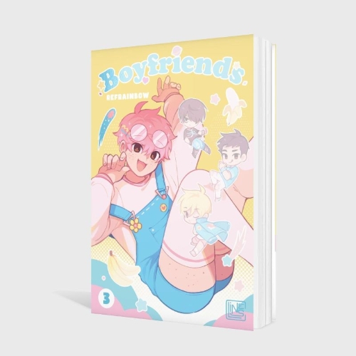 Buchcover und Innenansicht für das Buch: Boyfriends 3