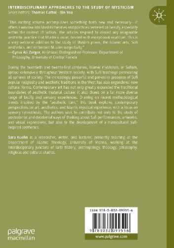 Buchcover und Innenansicht für das Buch: Art, Aesthetics, and Islamic Mysticism