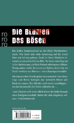 Buchcover und Innenansicht für das Buch: Totenblüte