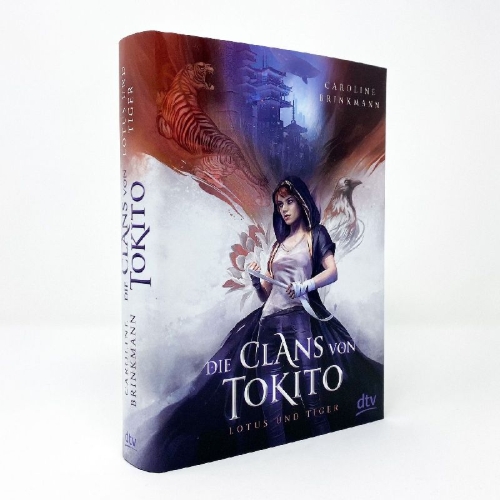 Buchcover und Innenansicht für das Buch: Die Clans von Tokito - Lotus und Tiger