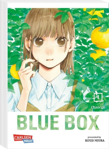 Buchcover und Innenansicht für das Buch: Ao no Hako