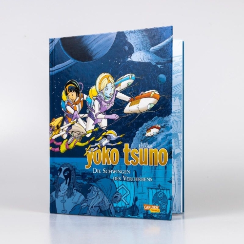 Buchcover und Innenansicht für das Buch: Yoko Tsuno Sammelbände 10: Die Schwingen des Verderbens