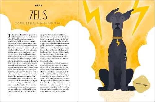 Buchcover und Innenansicht für das Buch: Dogs Who Changed the World: 50 Dogs Who Altered History, Inspired Literature... Or Ruined Everything (Dogs Who Changed the World: 50 dogs who ... inspired literature... or ruined everything)