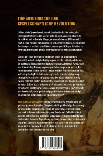 Buchcover und Innenansicht für das Buch: Das Lithium-Komplott