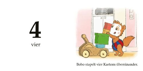 Buchcover und Innenansicht für das Buch: Bobo Siebenschläfer kann das schon (Würfel)