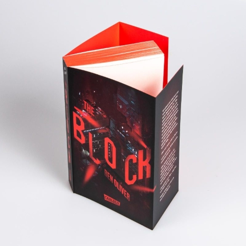 Buchcover und Innenansicht für das Buch: The Block