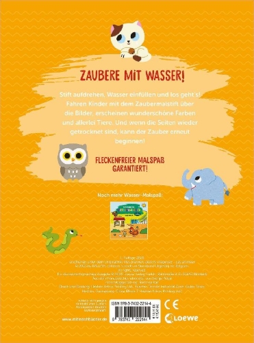 Buchcover und Innenansicht für das Buch: Mes Premiers Dessins Magiques - Les Animaux