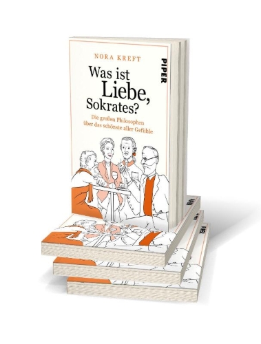 Buchcover und Innenansicht für das Buch: Was ist Liebe, Sokrates?