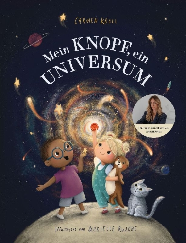 Buchcover und Innenansicht für das Buch: Mein Knopf, ein Universum