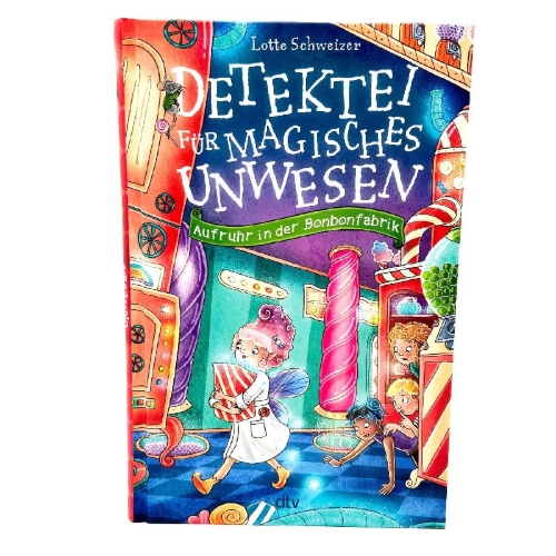 Buchcover und Innenansicht für das Buch: Detektei für magisches Unwesen - Drei Helden für ein Honigbrot