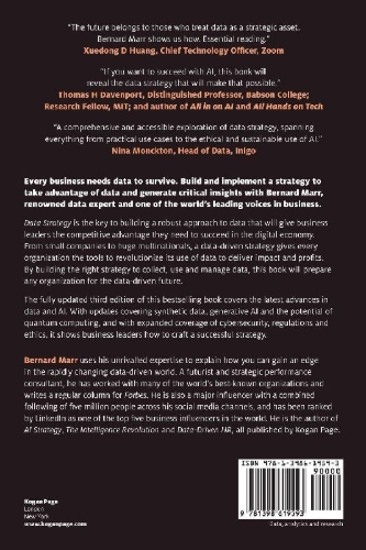 Buchcover und Innenansicht für das Buch: Data Strategy