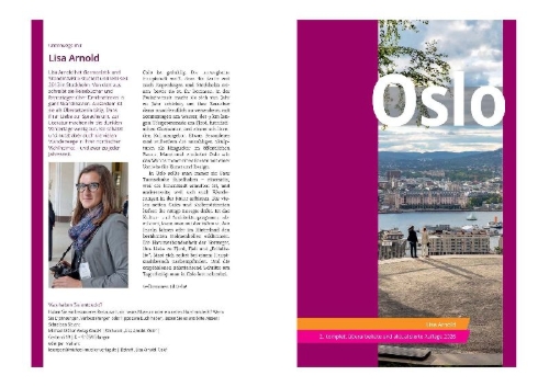 Buchcover und Innenansicht für das Buch: MICHAEL MÜLLER Reiseführer Oslo MM-City