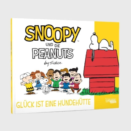 Buchcover und Innenansicht für das Buch: Snoopy und die Peanuts 5: Glück ist eine Hundehütte