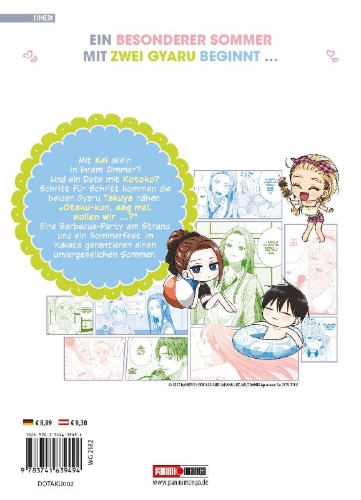 Buchcover und Innenansicht für das Buch: Gibt's denn keine Gyaru, die nett zu Otaku sind?! 02