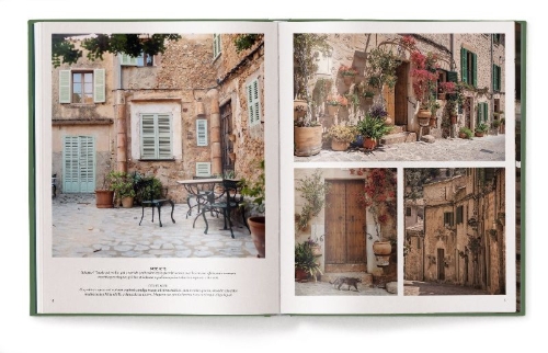 Buchcover und Innenansicht für das Buch: Charming Mallorca (DE)